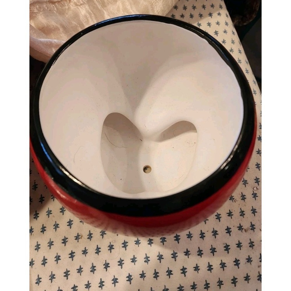 Disney Mickey Mouse Ceramic Planter Bottoms Pants Cute Ornate Disneyland - Picture 3 of 5